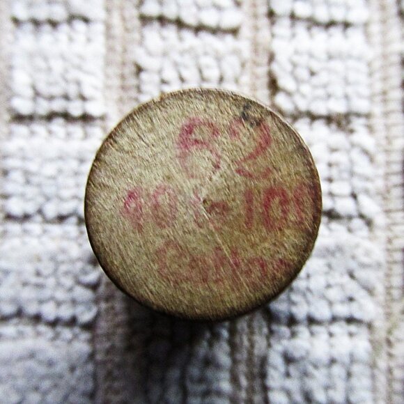 Antique Wooden Sewing Needle Holder - Picture 6 of 7